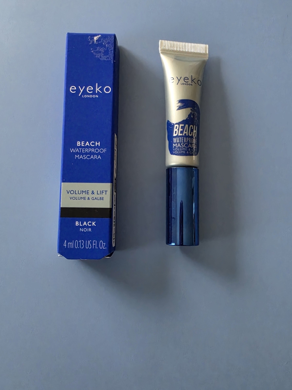 Eyeko Beach Waterproof Volume & Lift Mascara - Black Noir 4ml Travel Size